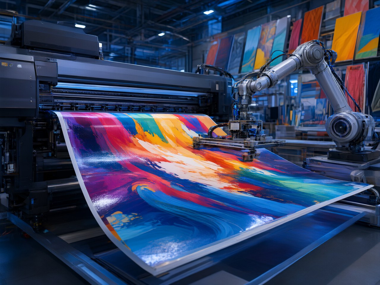EFI在PRINTING United展会上发布VUTEk打印机及自动化方案